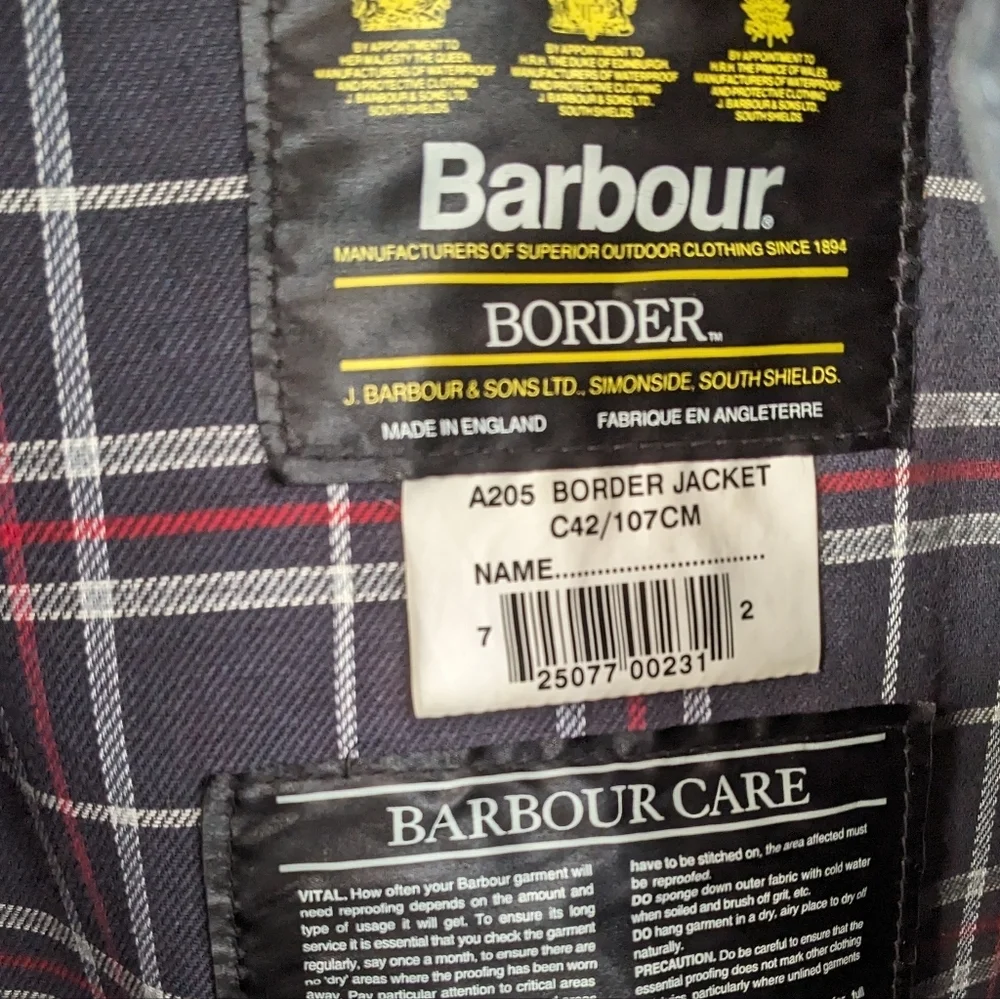 Barbour Black Military Field Jacket - Picture 7 of 11